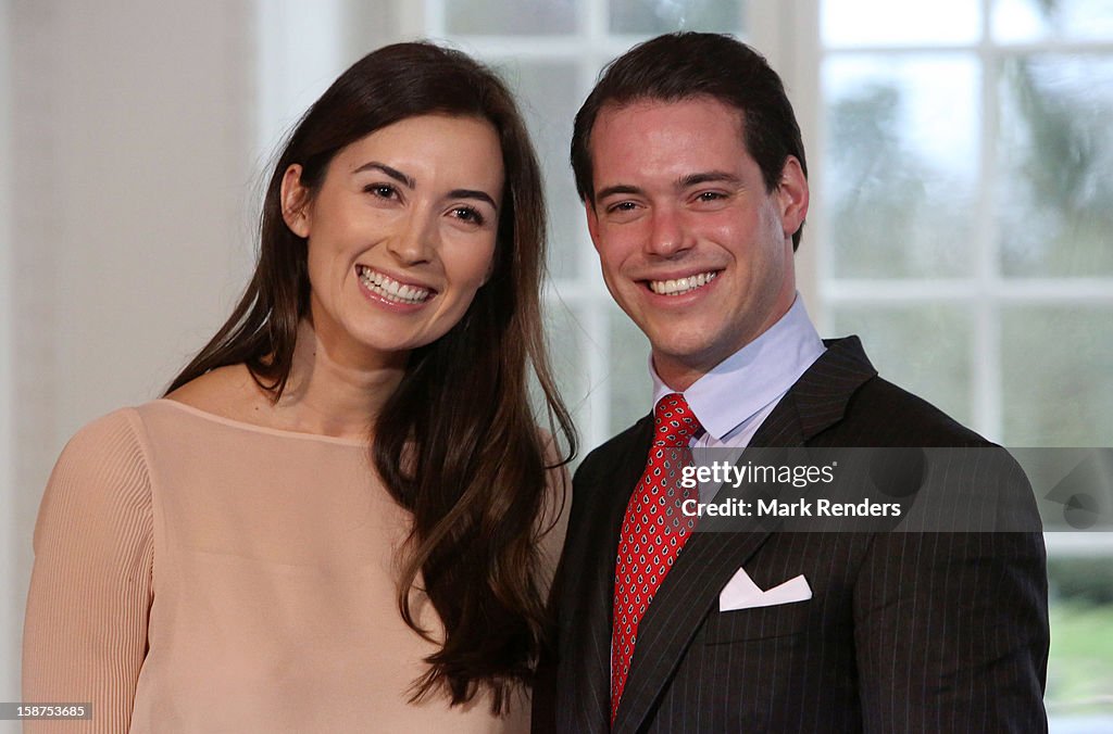 Prince Felix Of Luxembourg And Claire Lademacher Portrait Session
