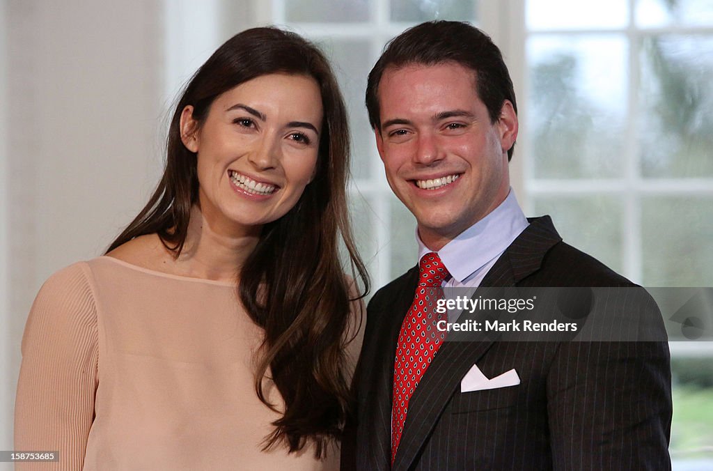 Prince Felix Of Luxembourg And Claire Lademacher Portrait Session