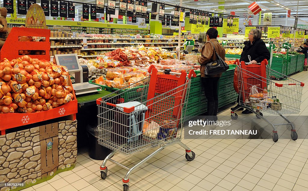 FRANCE-DISTRIBUTION-SHOPPING