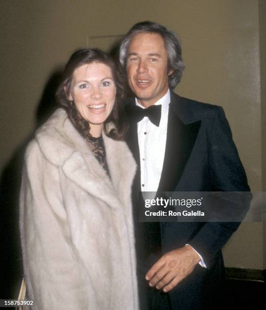 Actor Steve Kanaly and wife Brent Power attend the Sixth Annual People's Choice Awards on January 24, 1980 at Hollywood Palladium in Hollywood,...