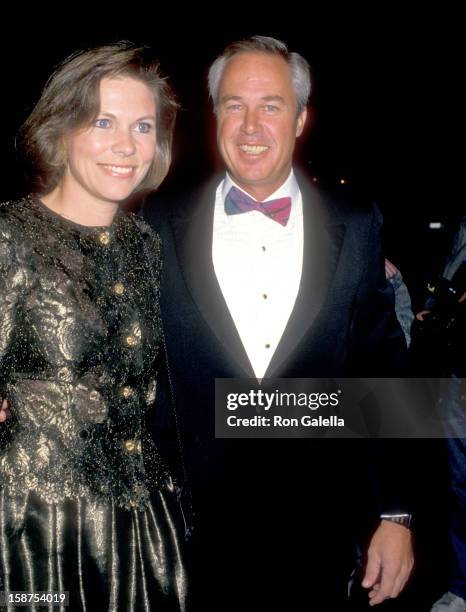 Actor Steve Kanaly and wife Brent Power attend the Taping of the the Television Special Hosted by Variety Clubs International "All-Star Party for...