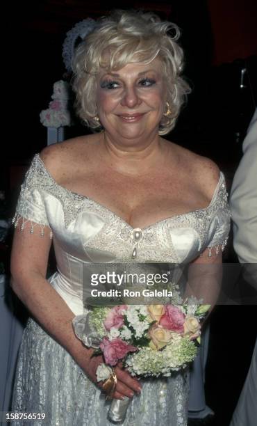 Actress Renee Taylor attending 32nd Wedding Anniversary Party for Renee Taylor and Joseph Bologna on August 11, 1997 at the Comedy Nation Restaurant...