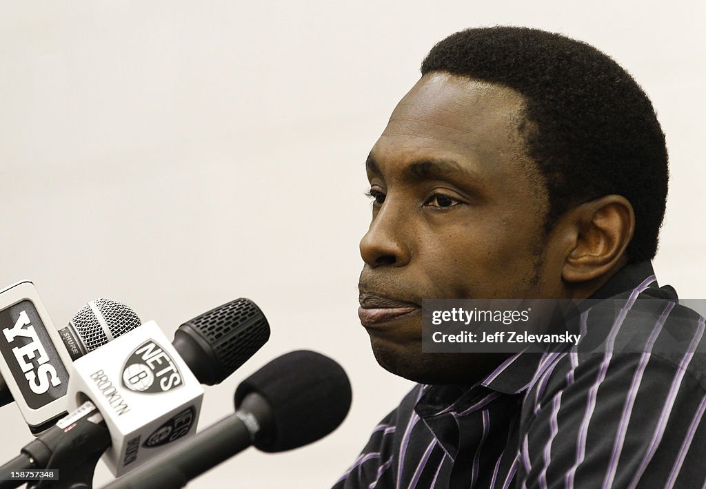 Brooklyn Nets Press Conference Announcing Firing Of Head Coach Avery Johnson
