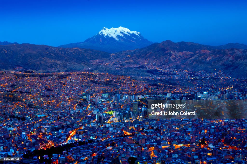 Mount Illimani, La Paz, Bolivia