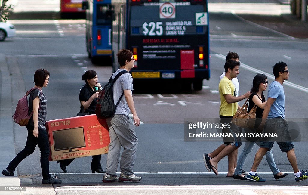 AUSTRALIA-ECONOMY-RETAIL-SALE