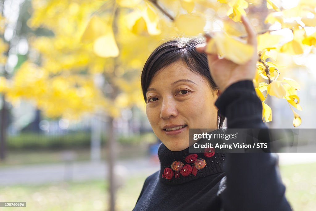 Asian woman