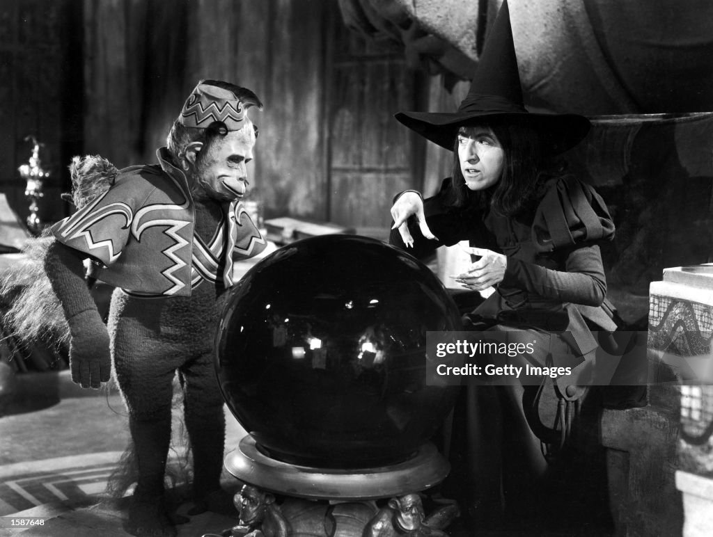 Wicked Witch & Monkey In 'Wizard Of Oz'