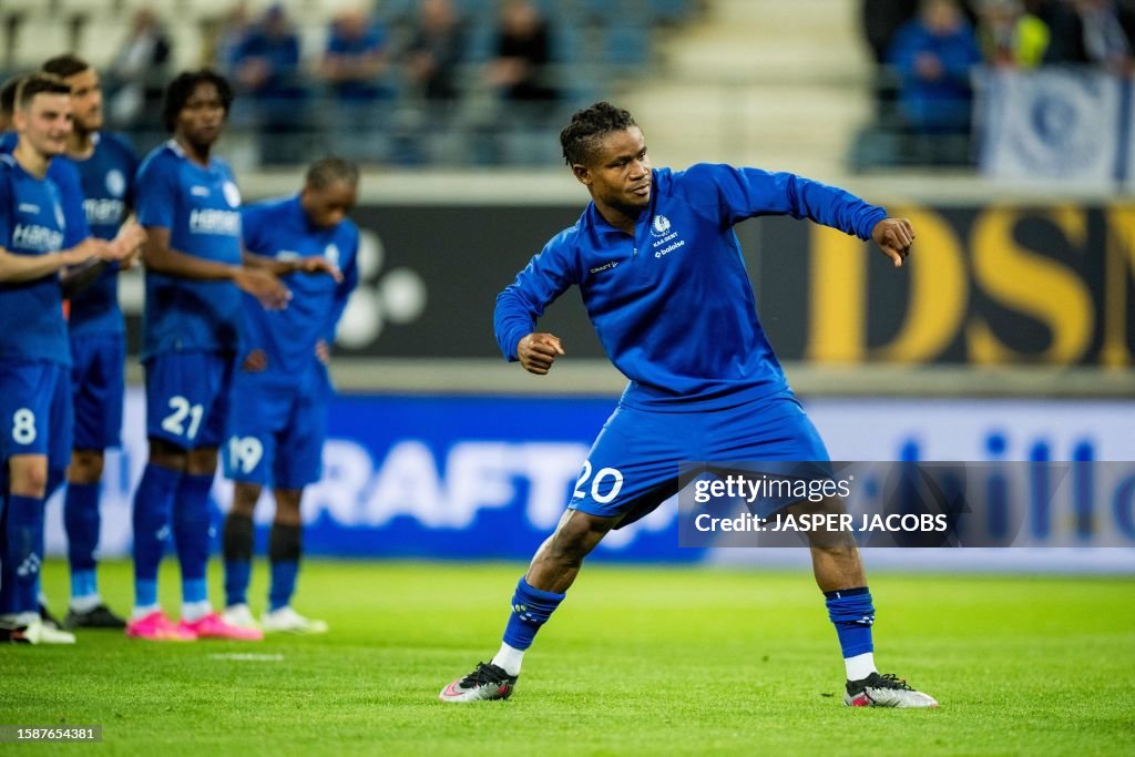 SOCCER CONF QUALIF KAA GENT VS POGON