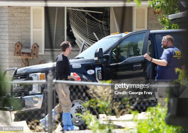 Process the home of Craig Robertson who was shot and killed by the FBI in a raid on his home this morning on August 9, 2023 in Provo, Utah. The FBI...