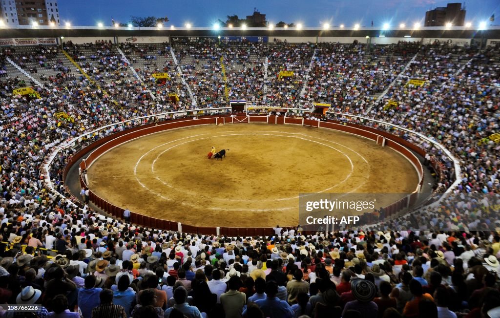 COLOMBIA-BULLFIGHTING-FAIR OF CALI