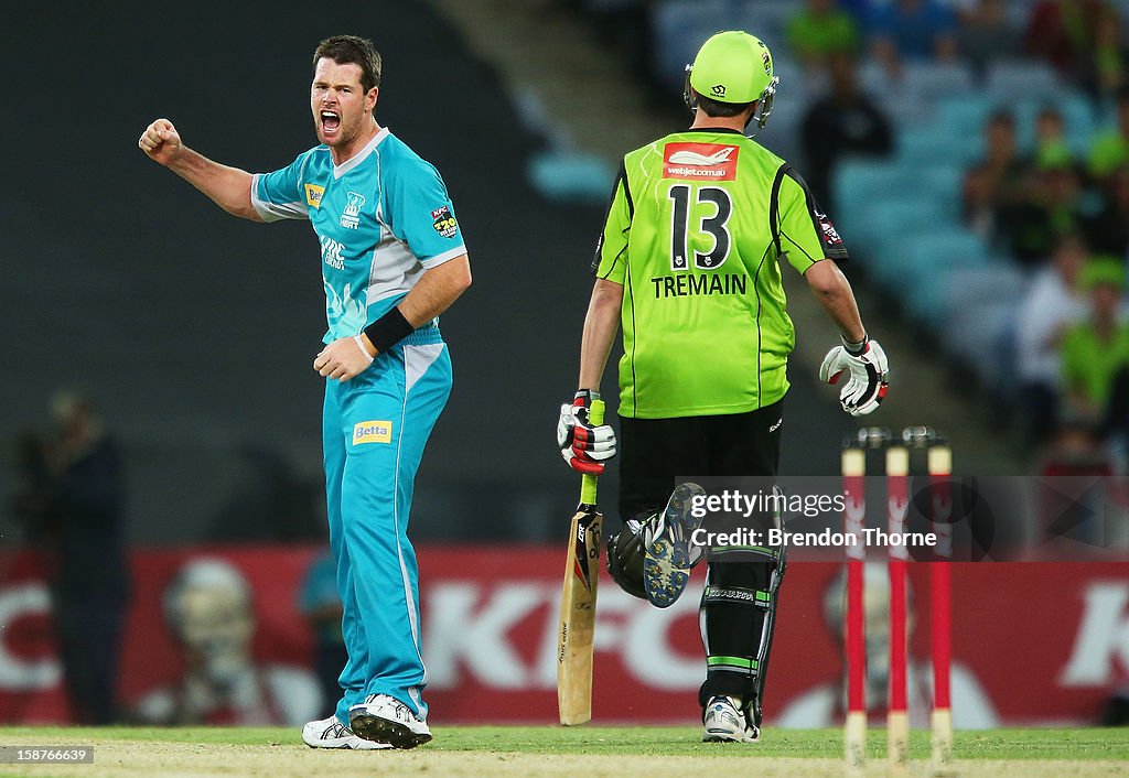 Big Bash League - Thunder v Heat