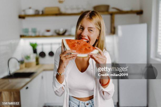 watermelon - milan summer stock-fotos und bilder