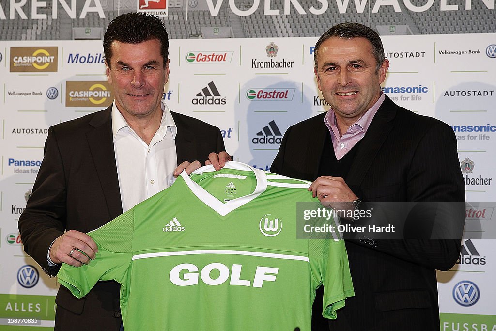 VfL Wolfsburg Presents New Head Coach Dieter Hecking
