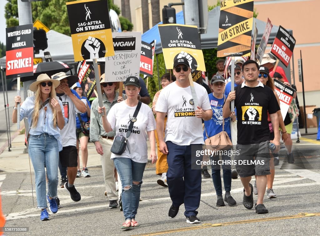 US-ENTERTAINMENT-FILM-TELEVISION-STRIKE