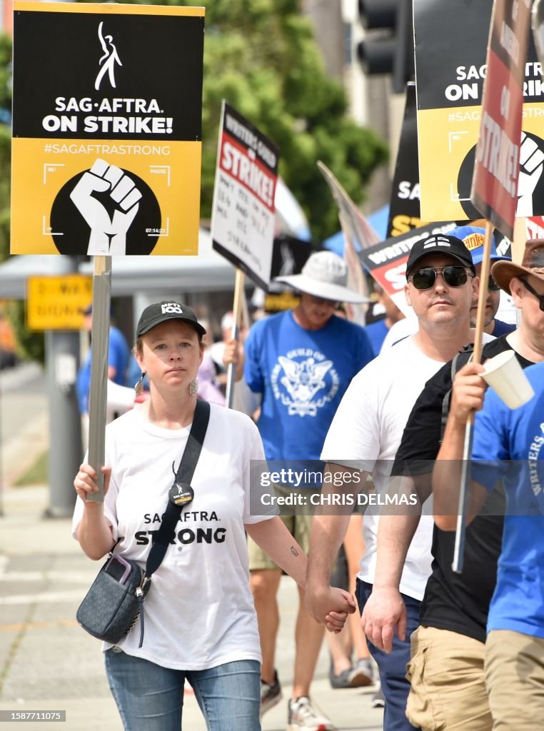 US-ENTERTAINMENT-FILM-TELEVISION-STRIKE
