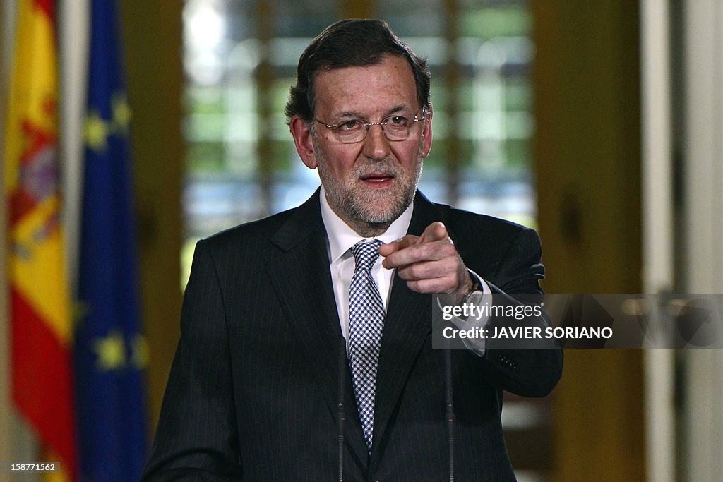 SPAIN-GOVERNMENT-RAJOY