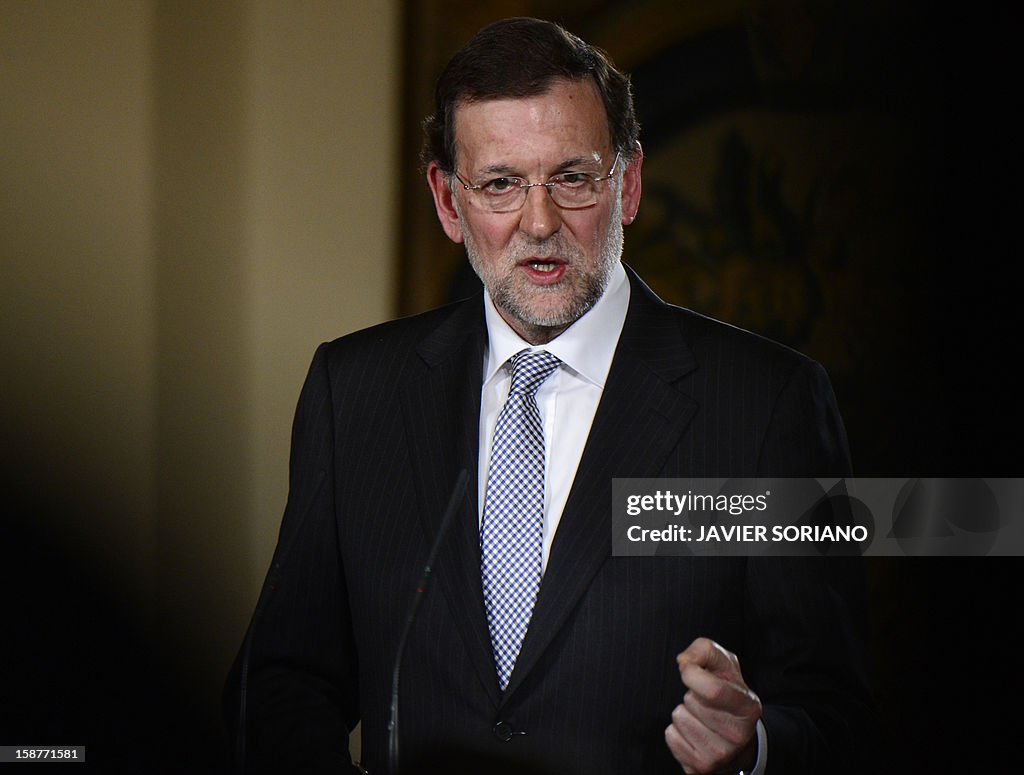 SPAIN-GOVERNMENT-RAJOY