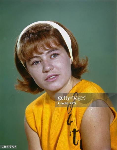 American actress Patty Duke, star of 'The Patty Duke Show', circa 1965.