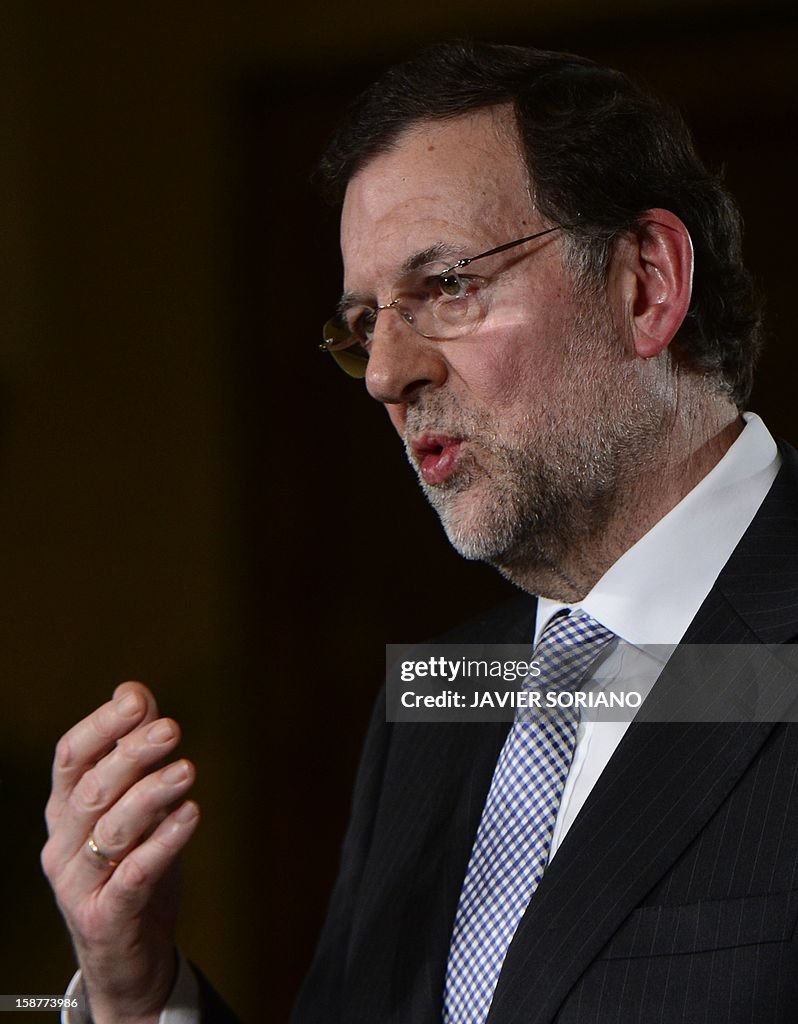 SPAIN-GOVERNMENT-RAJOY