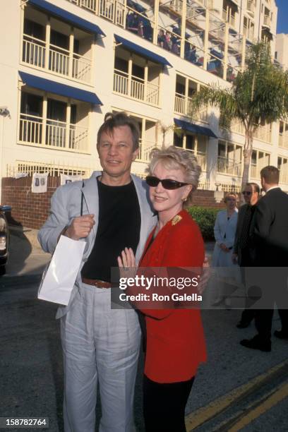 Actor Michael York and wife Patricia McCallum attending 10th Annual BAFTA Awards on March 25, 2000 at Loew's Santa Monica Hotel in Santa Monica,...