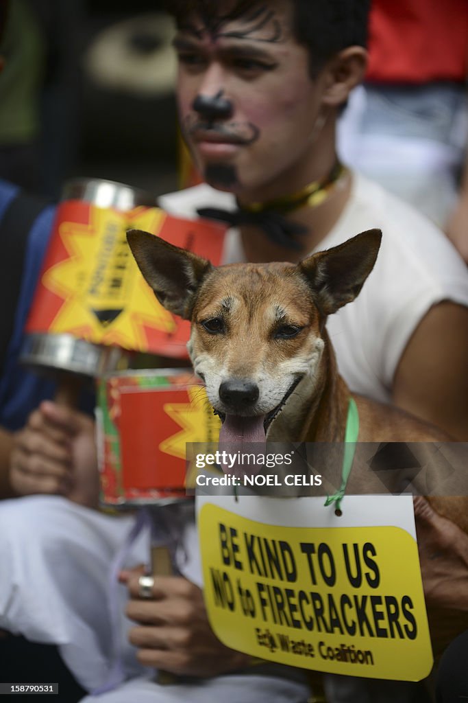 PHILIPPINES-NEW YEAR-ANIMAL RIGHTS