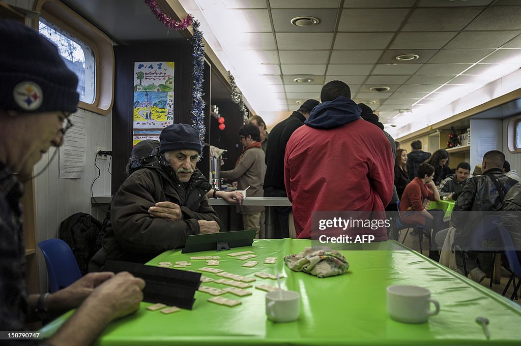 FRANCE-POVERTY-HOMELESS