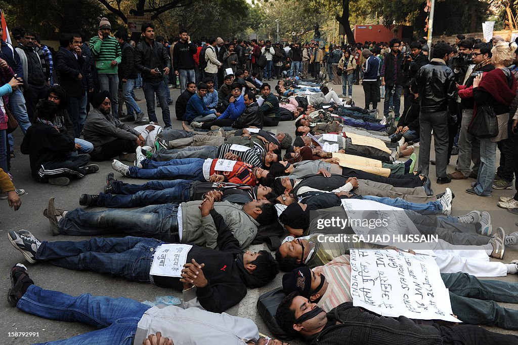 INDIA-RAPE-PROTEST