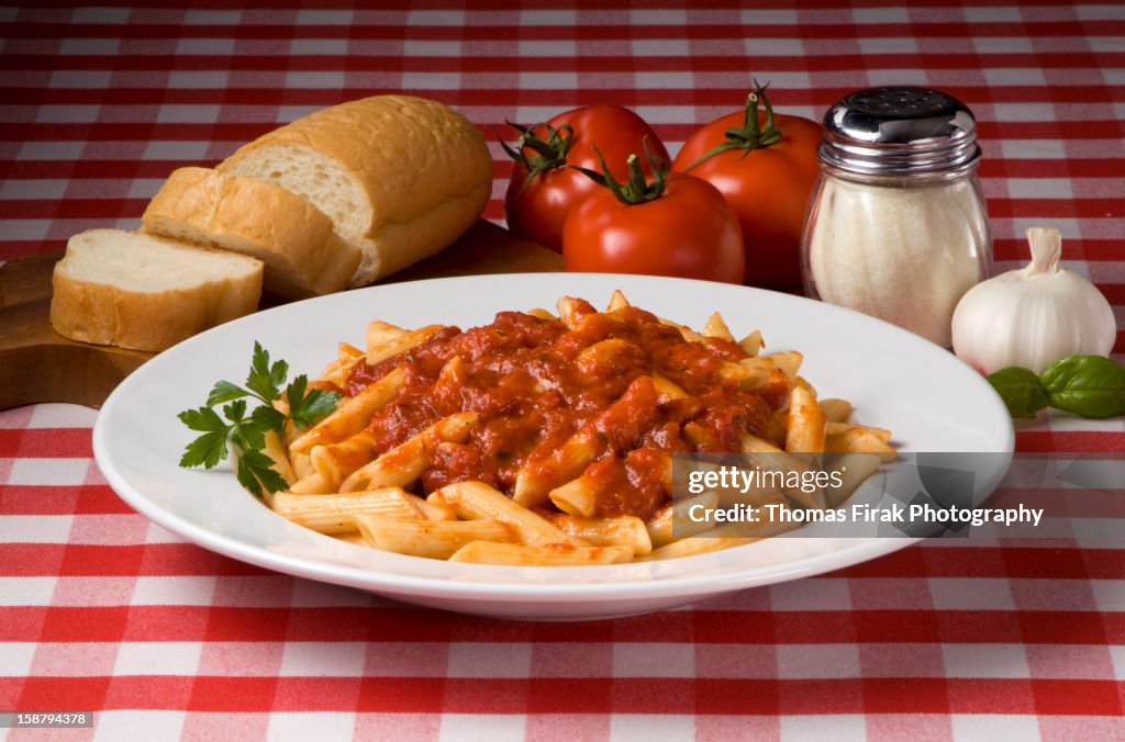 Mostaccioli with Sauce