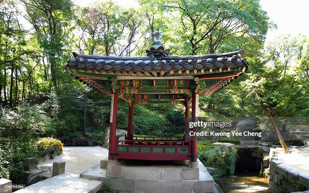 Huwon (rear garden) of Changdeokgung