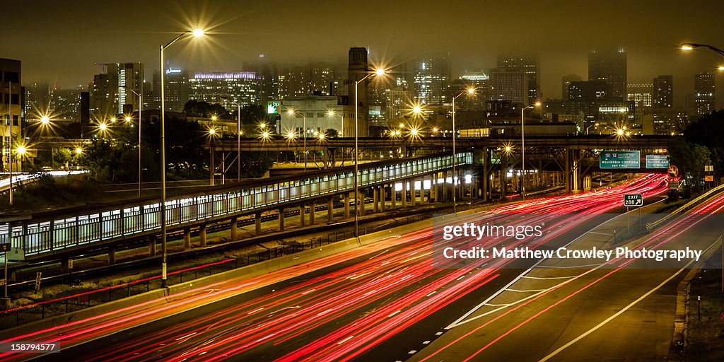 Inbound Chicago traffic