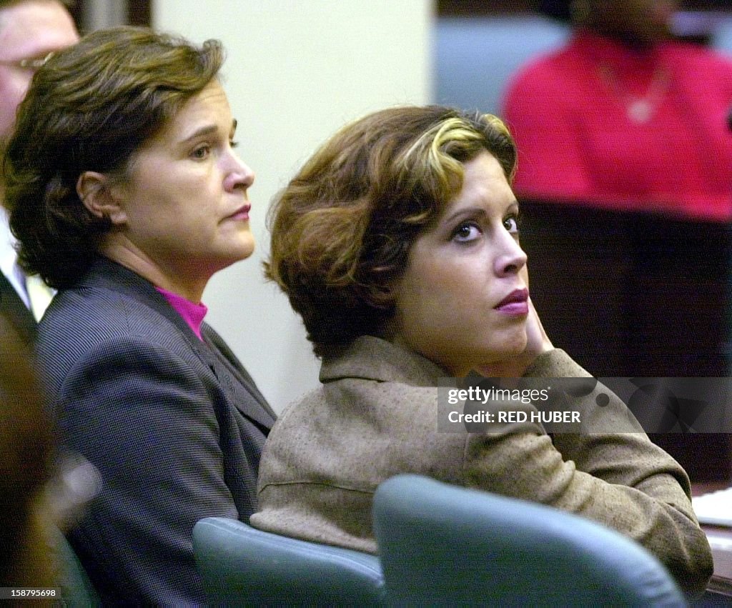 Bush Sentence Noelle Bush right, niece of US President George W. Bush and daughter ...