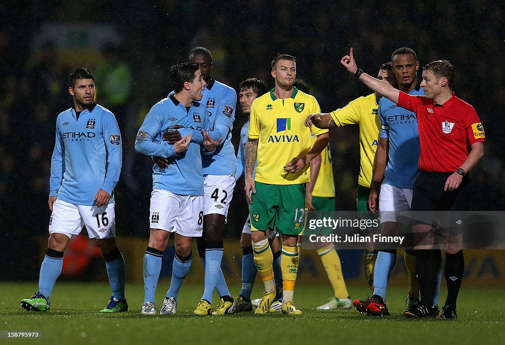 Norwich City v Manchester City - Premier League