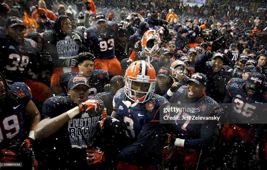 New Era Pinstripe Bowl - West Virginia v Syracuse