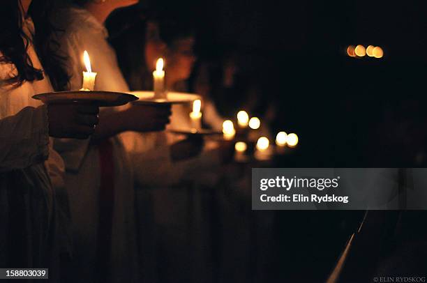 saint lucy day - lucia bildbanksfoton och bilder