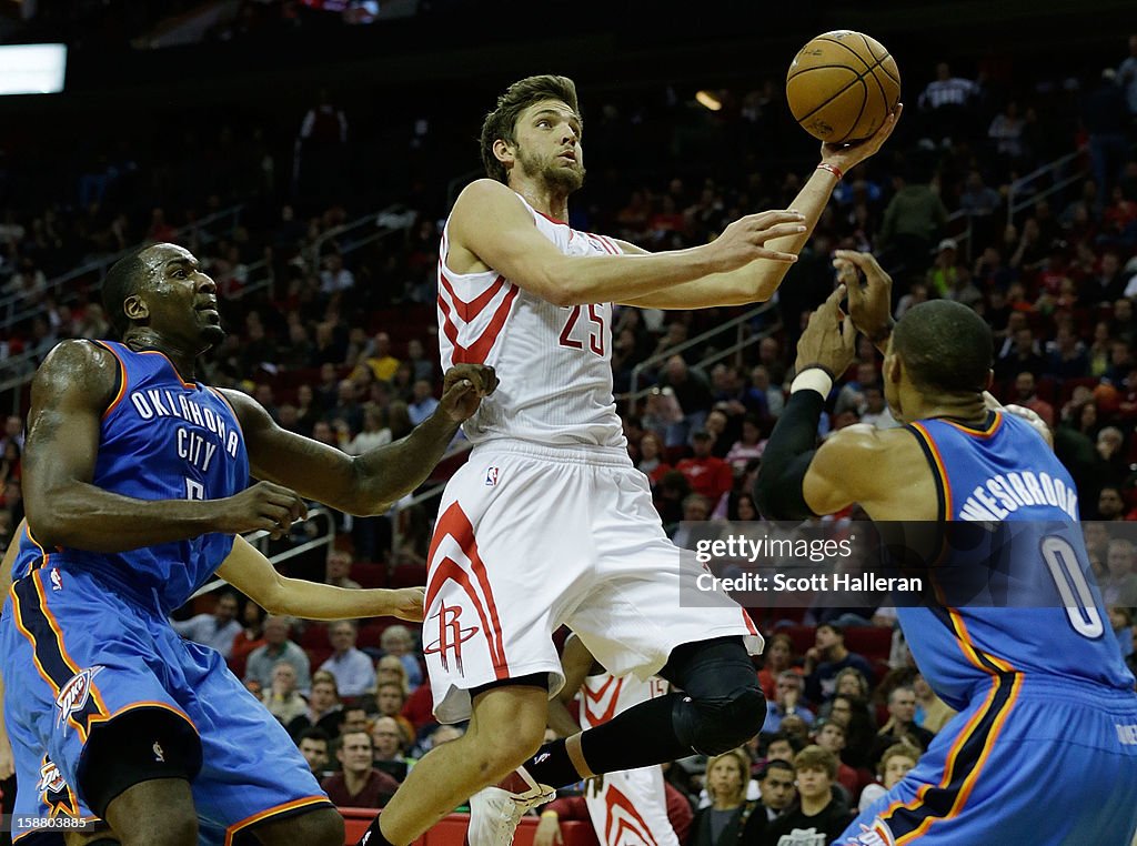 Oklahoma City Thunder v Houston Rockets