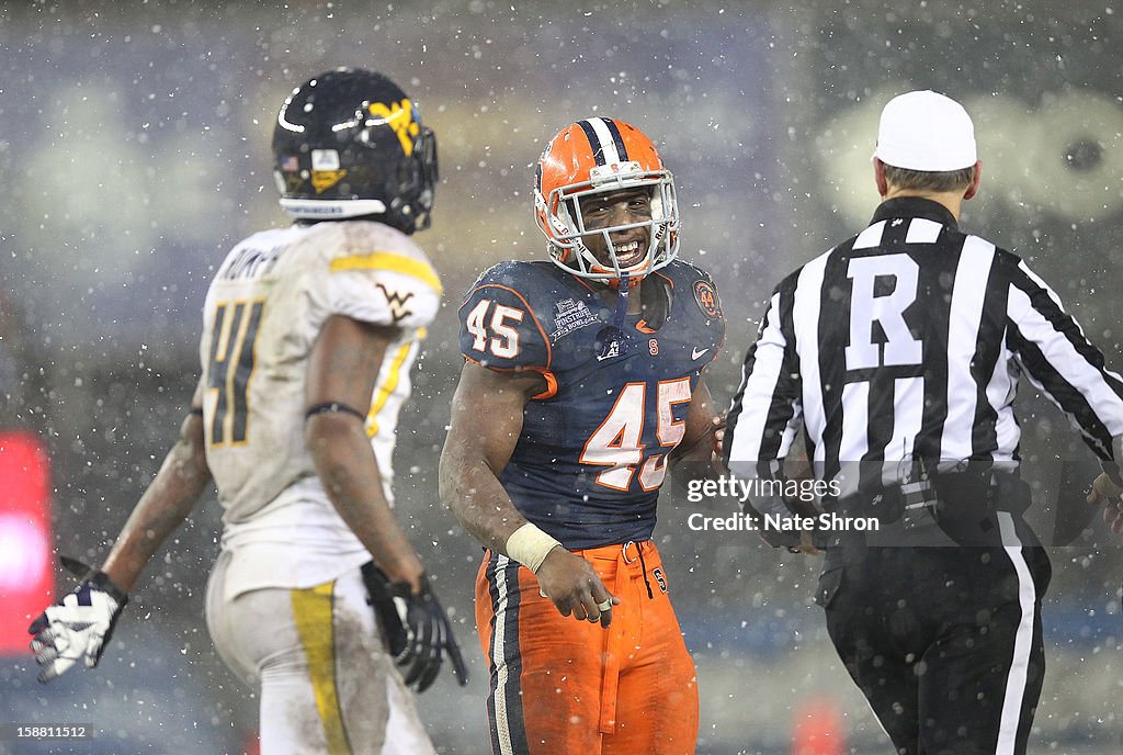 New Era Pinstripe Bowl - West Virginia v Syracuse