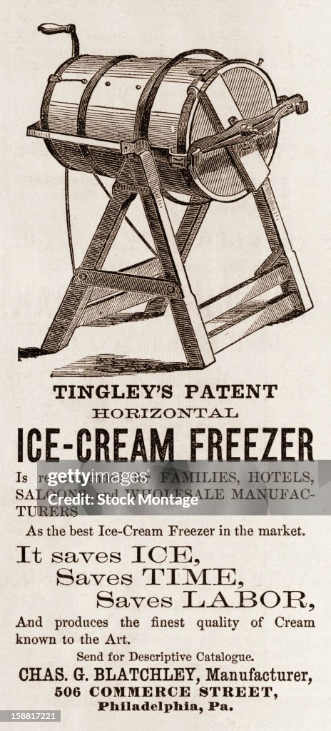 Hand-Crank Ice Cream Maker