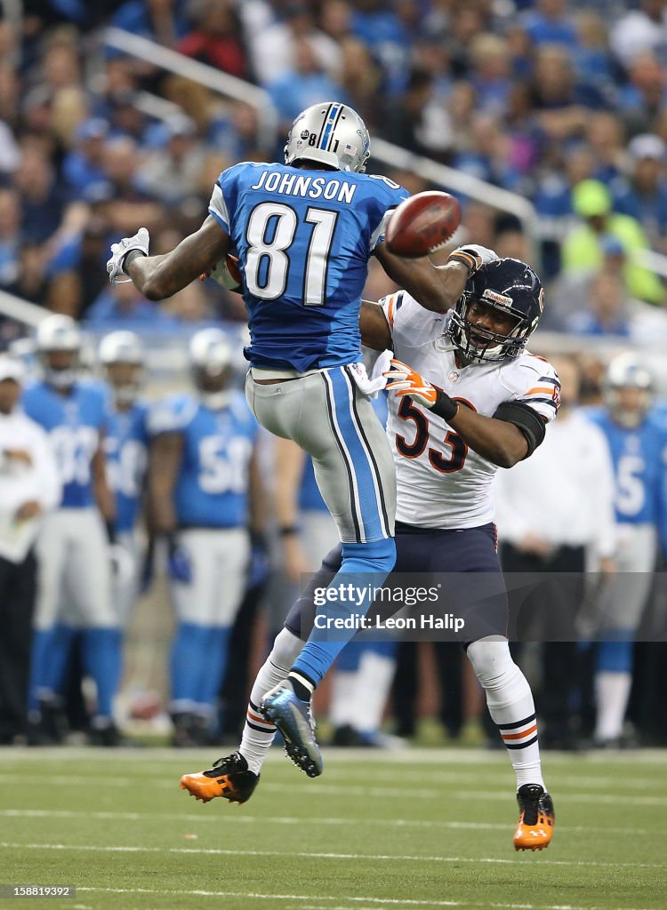 Chicago Bears v Detroit Lions