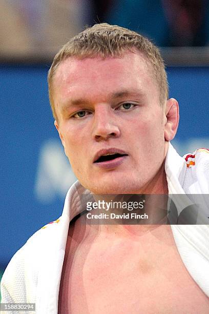 Dimitri Peters of Germany, who won a bronze medal at the London Olympics, reached the u100kgs quarter finals but eventually finished 9th during the...