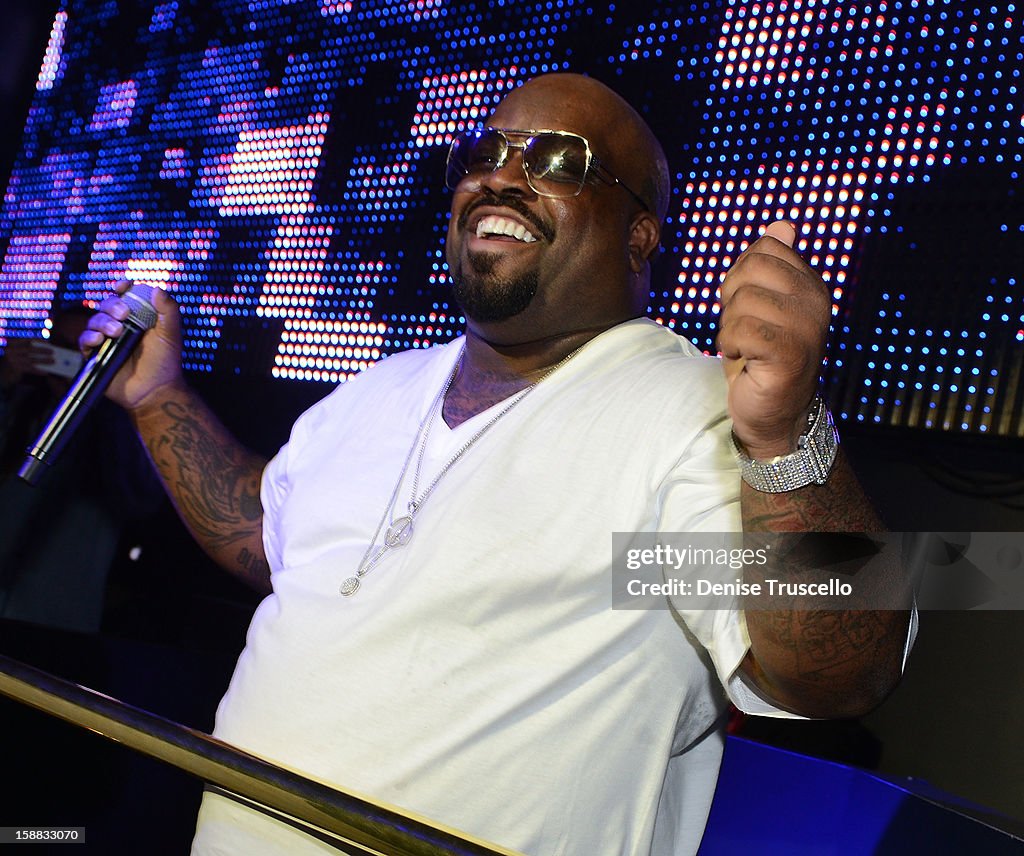 CeeLo Green Performs At Chateau Nightclub In Las Vegas For New Year's Weekend