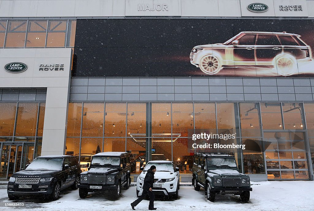 Luxury Vehicles For Sale At Jaguar And Range Rover Dealership