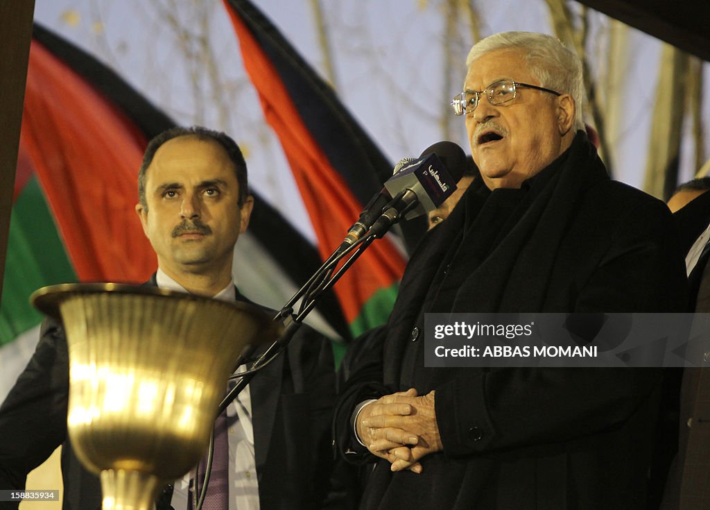 PALESTINIAN-POLITICS-FATAH-ANNIVERSARY