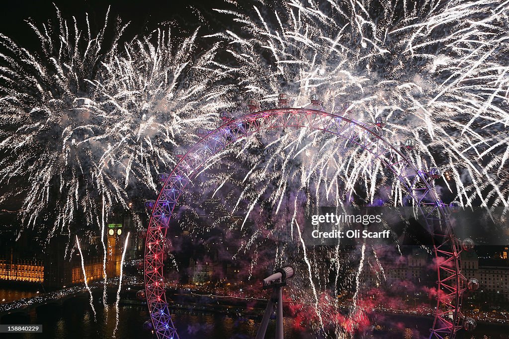 London Celebrates New Year's Eve