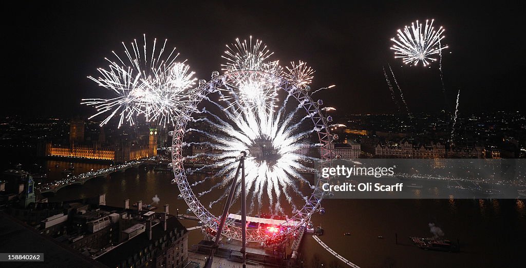 London Celebrates New Year's Eve