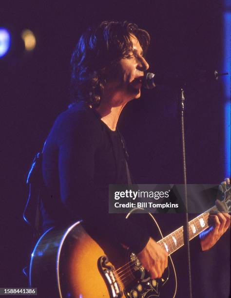 Miami, FL - June 12 Ed Roland of rock band Collective Soul performs on June 12th, 1998 in Miami.