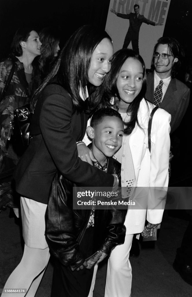 Siblings Tamera Mowry, Tia Mowry, And Tahj Mowry Attend The Local... News Photo - Getty Images