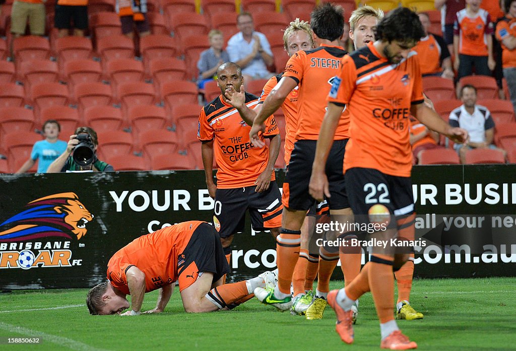 A-League Rd 14- Brisbane v Wellington