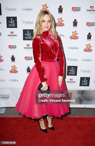 Actress Mena Suvari attends the "First Night 2013" New Year's Eve Party hosted by Jamie Kennnedy at Grauman's Chinese Theatre on December 31, 2012 in...