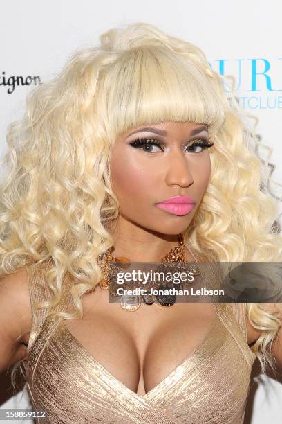 Nicki Minaj arrives to New Year's Eve At PURE Nightclub on December 31, 2012 in Las Vegas, Nevada.