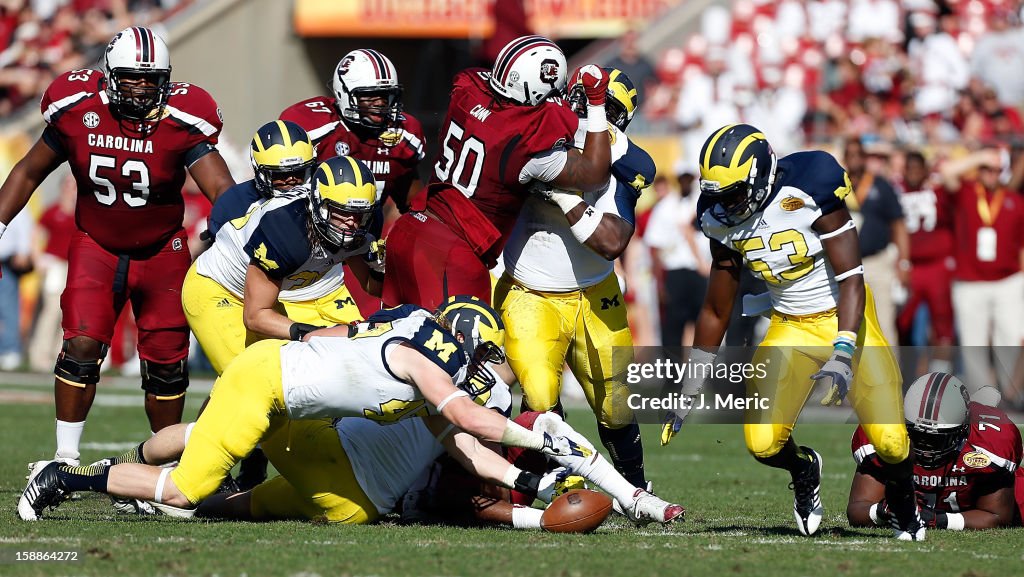 Outback Bowl - South Carolina v Michigan